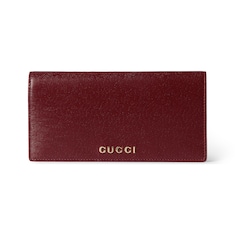 Cartera Continental con logo Gucci