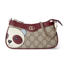 Minibolso con GG y detalle de panda