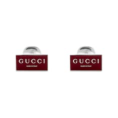 Trademark enamel cufflinks