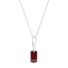 Collana con catena boule e pendente