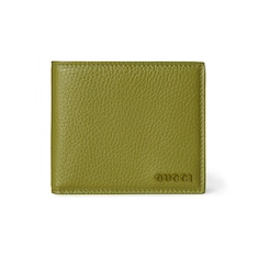 Cartera con dos pliegues e interior gris
