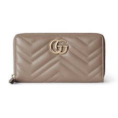 Portefeuille zippé GG Marmont