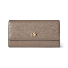 GG Marmont Continental Brieftasche mit rosa Innenseite