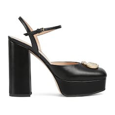 Women's platform pump with Double G