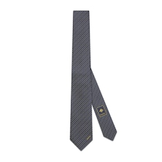 Silk jacquard tie