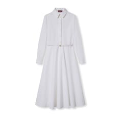 เดรส Cotton poplin dress 