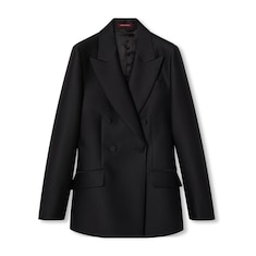 Wool silk gabardine jacket