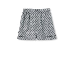 GG silk twill shorts
