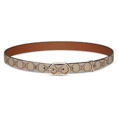 GG belt with oval buckle 