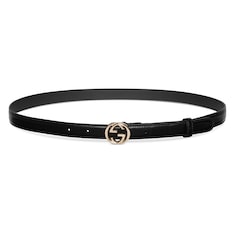 เข็มขัด Belt with Interlocking G buckle