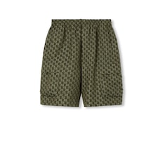 Short en jacquard de coton avec motif GG Shadow