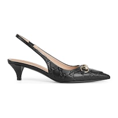 Women's Horsebit slingback pump