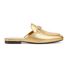 Princetown Damenslipper mit kristallbesetztem Horsebit