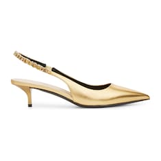 Zapato de salón Gucci Signoria con talón descubierto