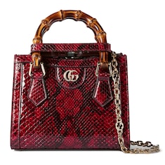 Mini cabas Gucci Diana en python