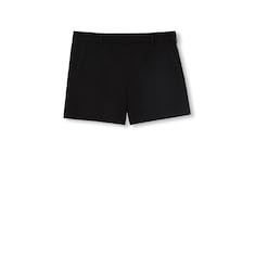 Wool crêpe short
