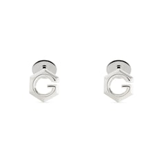 Cufflinks with geometric G