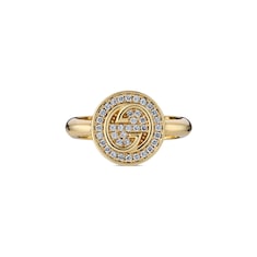 Anello Gucci Blondie con cristalli