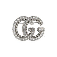 Broche GG Marmont con cristales