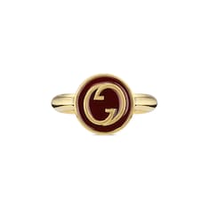 Anillo Gucci Blondie esmaltado