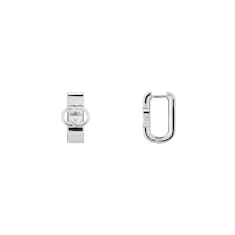 Gucci Interlocking huggie earrings