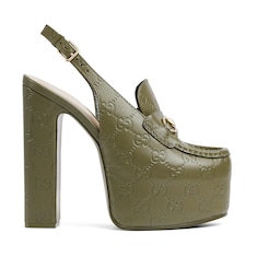 Mocassins Horsebit pour femme avec plateforme et bride arrière