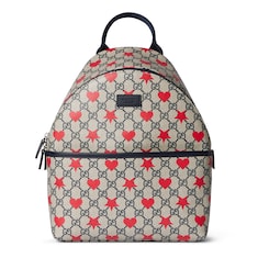 Children's printed GG backpack