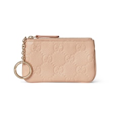 GG Emblem zip key case