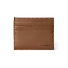 GG Emblem embossed card case