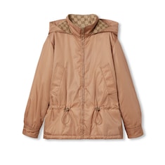 Blouson aviateur en gabardine de nylon fin