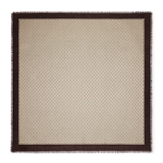 Laminated GG wool shawl