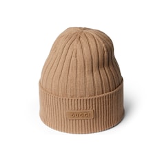 Rib knit wool hat