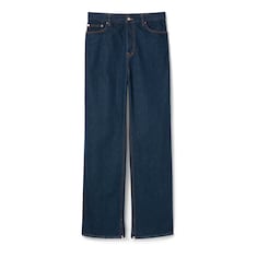 Pantalon en denim avec broderie