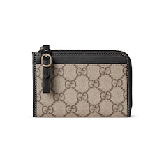 GG Emblem zip card case