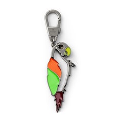 Parrot keychain with Interlocking G