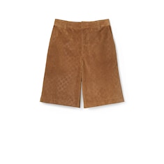 Shorts aus GG Wildleder
