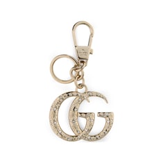 Crystal Double G keychain