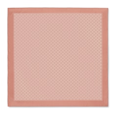 Carré in twill di seta stampato laminato