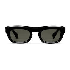 Rectangular frame sunglasses