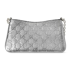 Sac à épaule GG Emblem taille moyenne