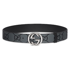 Belt with Interlocking G buckle