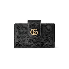 Porte-cartes à bouton-pression GG Marmont