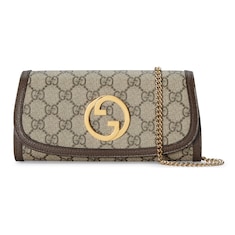 Cartera continental Gucci Blondie con cadena