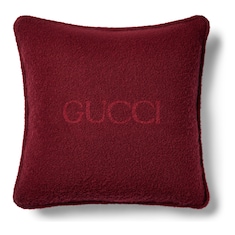 Coussin en laine bouclée Gucci