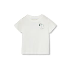 〔ベビー〕プリント コットン Tシャツ