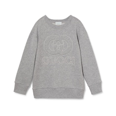 Sudadera infantil de algodón bordado
