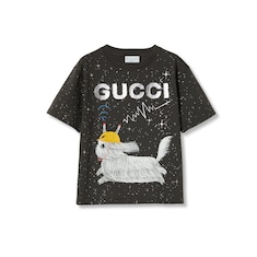 Children's printed cotton T-shirt