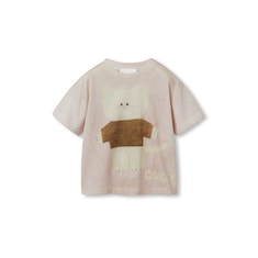 Baby-T-Shirt aus Baumwolle mit Print