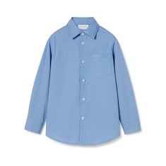 Chemise enfant en coton brodé