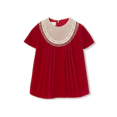 Baby velvet dress